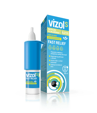 Vizol S Fast Relief umjetne suze u kapima