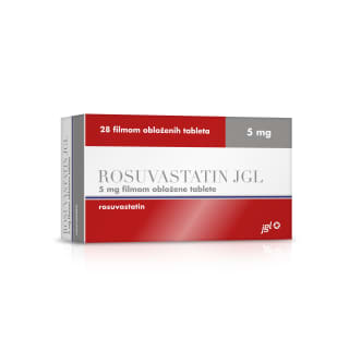 Rosuvastatin JGL filmom obložene tablete