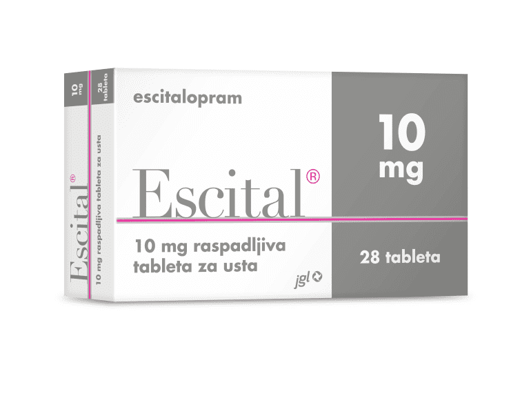 Escital 10 mg tablets