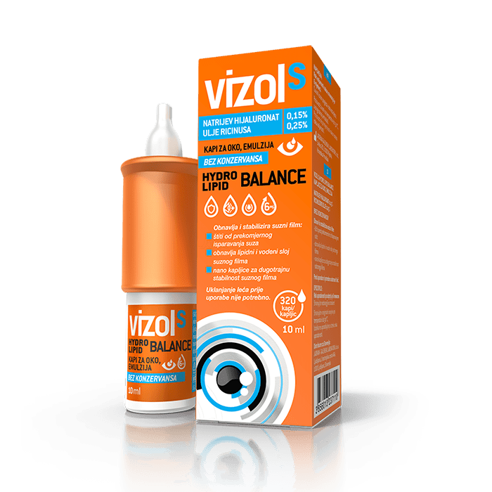 Vizol S Hydro Lipid Balance kapi za oči