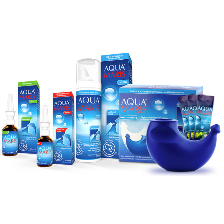 Aqua Maris Linderung von Allergiesymptomen