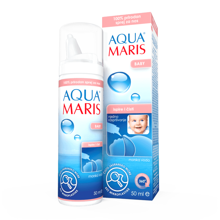 Aqua Maris Baby sprej za nos za bebe s morskom vodom