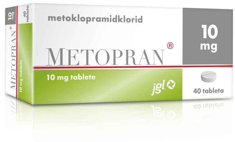 Metopran 10 mg tablets