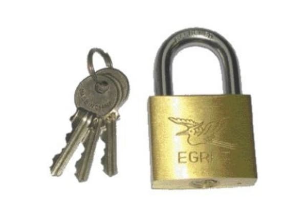 Κλειδαριά ασφαλείας 20mm με τρεία κλειδιά. EGRET PADLOCK 20mm HL-161