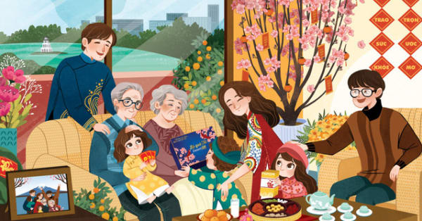 ĐIỀU HAY DẠY CON: BIẾT NÓI LỜI CHÚC TẾT ĐẾN ÔNG BÀ, NGƯỜI THÂN TRONG GIA ĐÌNH