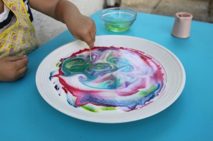 THÍ NGHIỆM KHOA HỌC STEM CHO TRẺ MẦM NON: THÍ NGHIỆM SỮA MA THUẬT