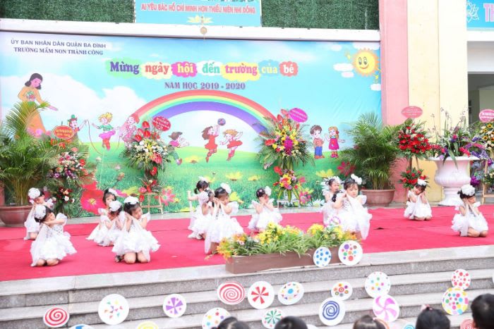 DANH SÁCH TRƯỜNG MẦM NON CÔNG LẬP QUẬN BA ĐÌNH