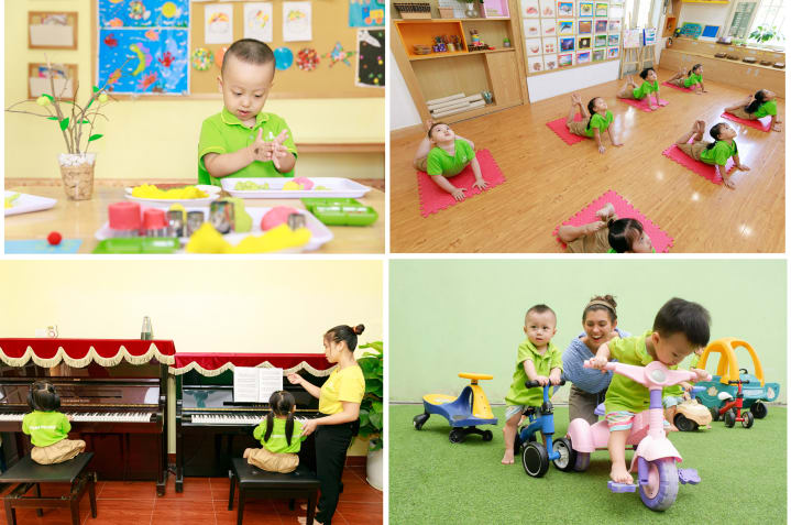 TOP 5 trường mầm non uy tín khu vực Lạc Long Quân
