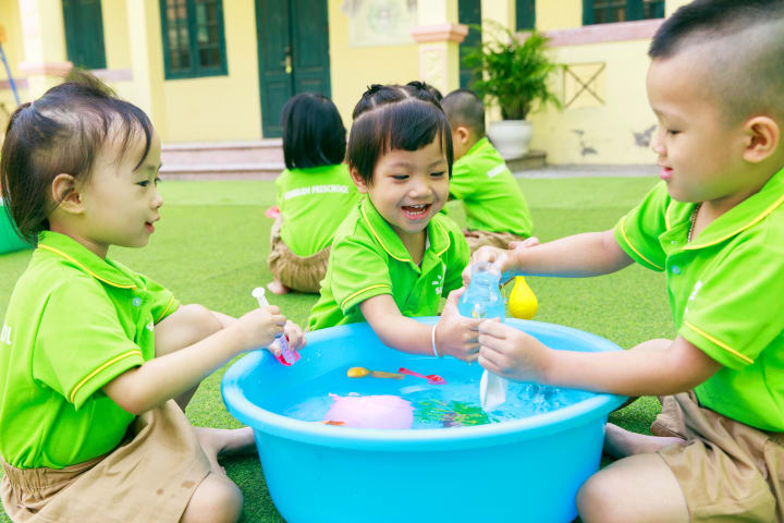Mầm non Sunbeam Lạc Long Quân - ngôi trường có nhiều hoạt động trải nghiệm thú vị