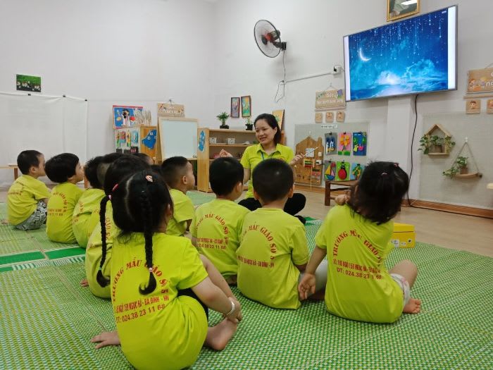 DANH SÁCH TRƯỜNG MẦM NON CÔNG LẬP QUẬN BA ĐÌNH