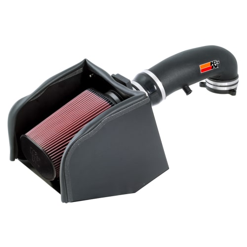 K&N 57-3013-2 Performance Air Intake System with Red Air Filter Wrap