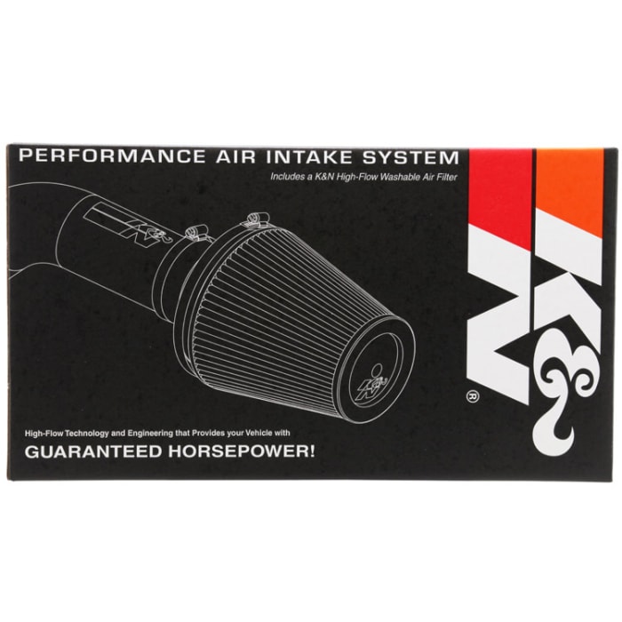 K/&N 69-1212TS Hi-Perf Air Filter Intake Kit