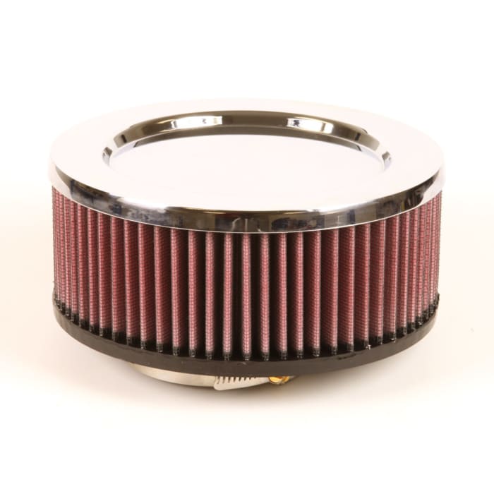 K/&N RU-0980 Universal Round Straight Rubber Air Filter