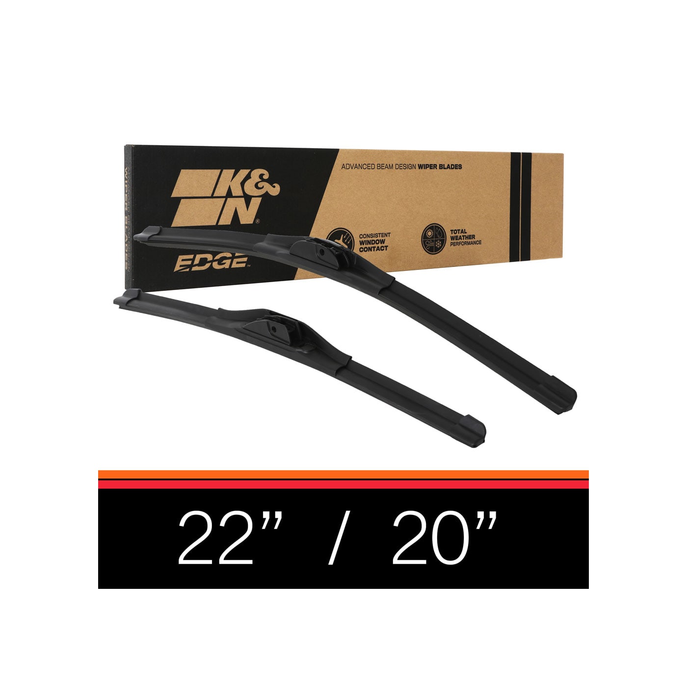 Edge Wiper Blades 22"/20"