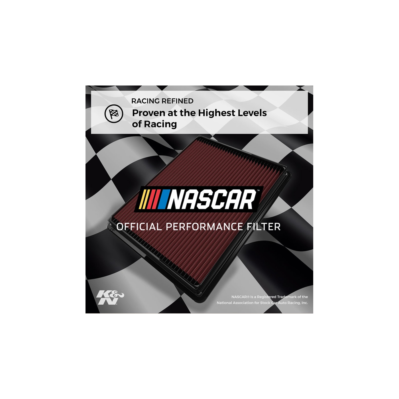 K/&N 33-2049 High Performance Replacement Air Filter