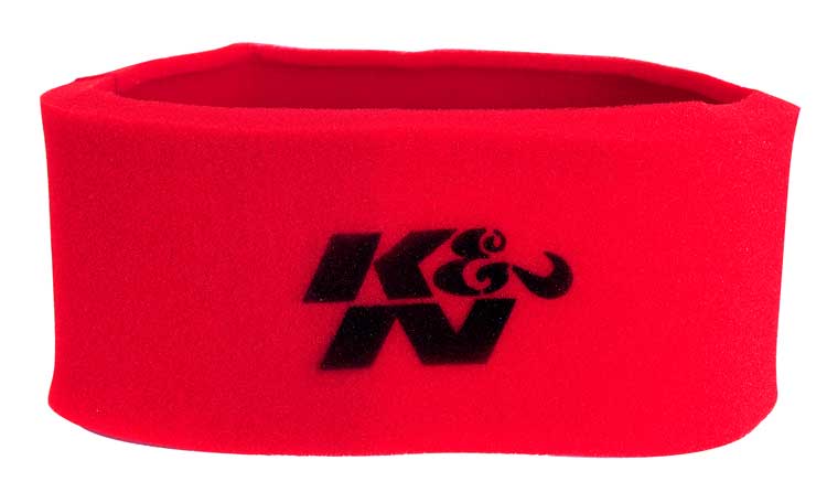 For Your K&N YA-6601 Filter K&N 25-6601 Red Oiled Foam Precleaner Filter Wrap 