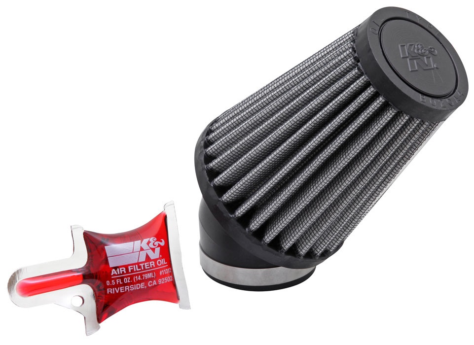 K&N Dual Flange Clamp-On Oval Air Filter RC-2382 