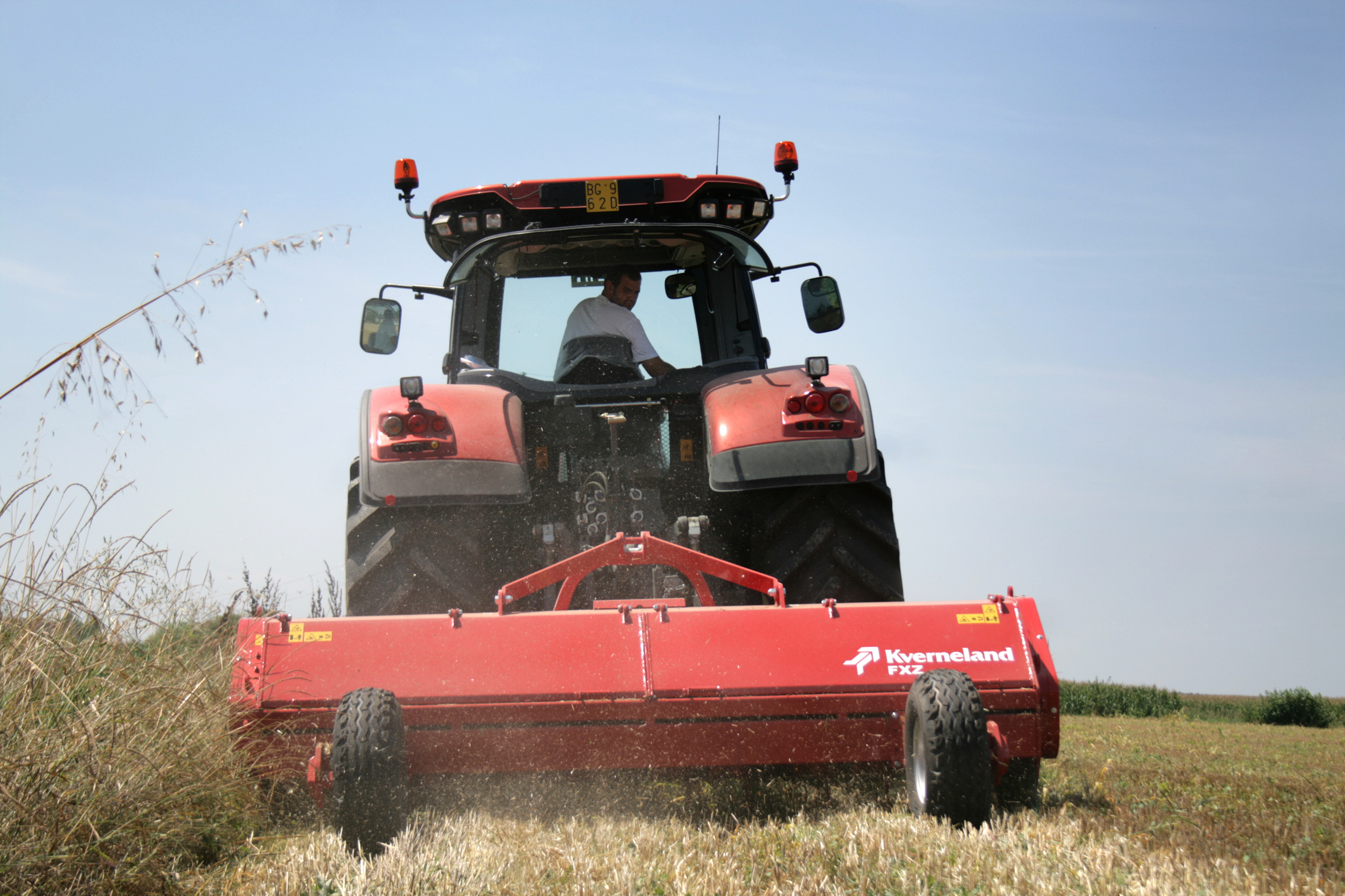 Broyeur FXZ avec rouleau arrière 160 mm, auto-nettoyant pour contrôle de hauteur régulier