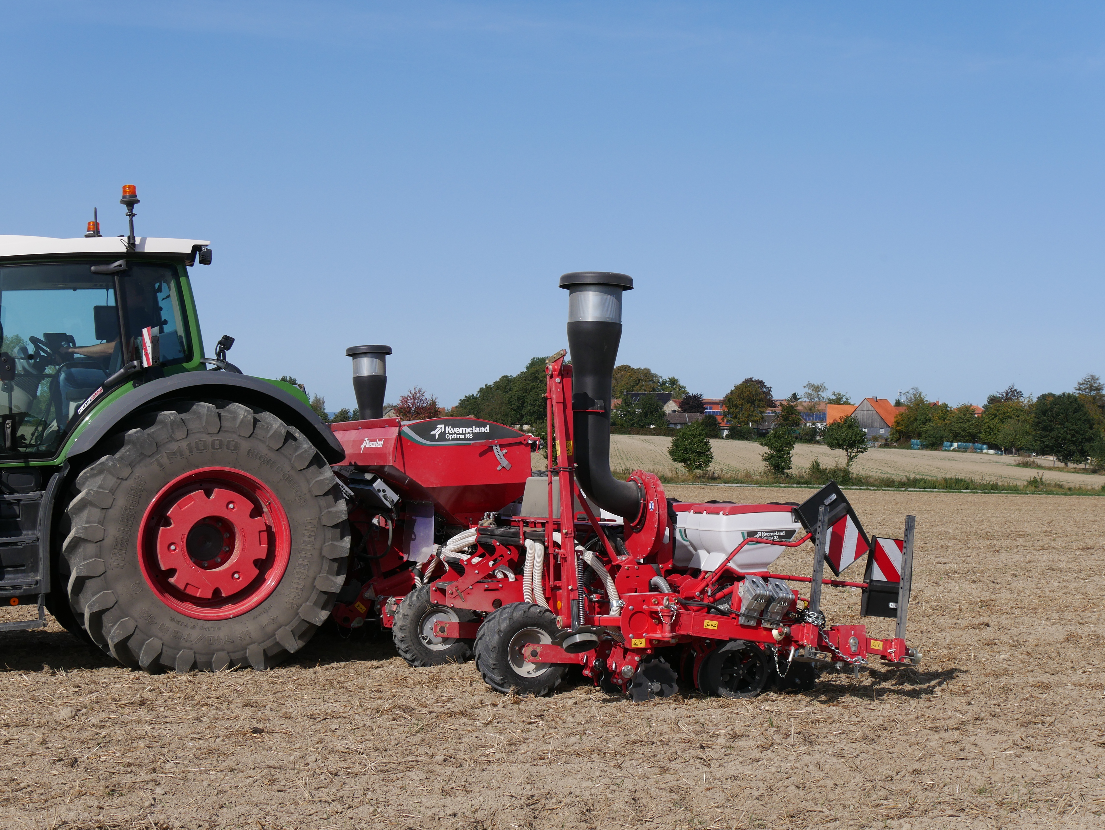 Kverneland optima RS, high efficiency, environment friendly, GEOCONTROL and GEOSEED
