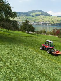 Plain Mowers - VICON EXTRA 324F ALPIN - FRONT MOUNTED ALPINE DISC MOWER, made for mountain regions and hilly conditions with its stable gravity point and excellent visibility