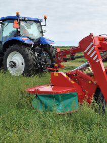 Mower Conditioners - Kverneland 4300 LT LR CT CR, BX Swath Belt speed up collection of crop