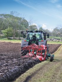 Reversible Mounted Ploughs - Kverneland ES-LS, unique steel treatment provides great life time and makes it easy in use during operation