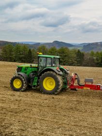 Kverneland optima TFprofi, high performance and reduced tractor power requirement