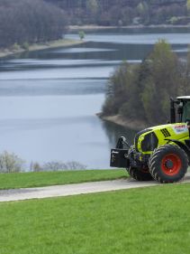 Kverneland e-drill maxi pluss, combined grain and fertilizer model