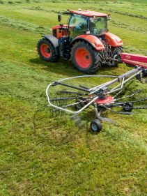 Four Rotor Rakes - VICON ANDEX 1304 PRO, super efficient in use during field operation with ISOBUS option