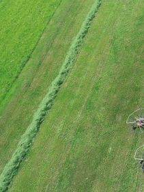 Four Rotor Rakes - VICON ANDEX 1304 PRO, super efficient in use during field operation with ISOBUS option