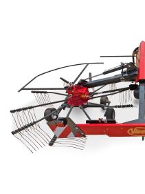 Double Rotor Rakes - VICON ANDEX 705 EVO - 705 VARIO, high performance and TerraLink Plus cardanic rotor providing improved quality of forage