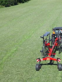 Double Rotor Rakes - VICON ANDEX 774, great maneuvreability and superb performance