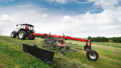Double Rotor Rakes - VICON ANDEX 774, great maneuvreability and superb performance