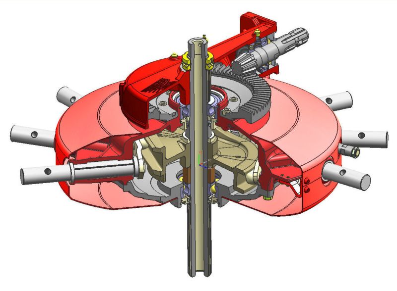 Double Rotor Rakes - VICON ANDEX 644-724-724 HYDRO-764, cost efficient and strong frames for a long lifetime also CompactLine maintanence friendly gearbox