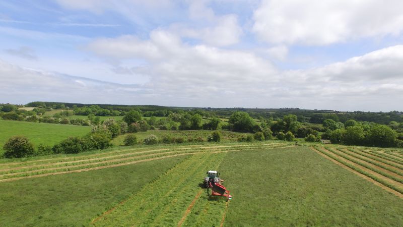 Mower Conditioners - Kverneland 4300 LT LR CT CR, BX Swath Belt speed up collection of crop