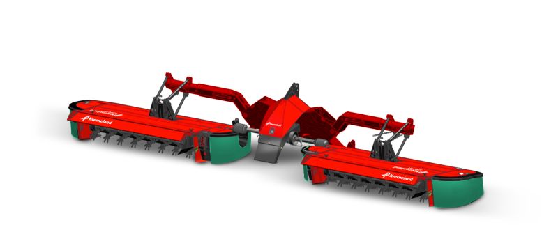 Mower conditioners - Kverneland 53100 MT, Vario suspension arm with hydraulic SideShift