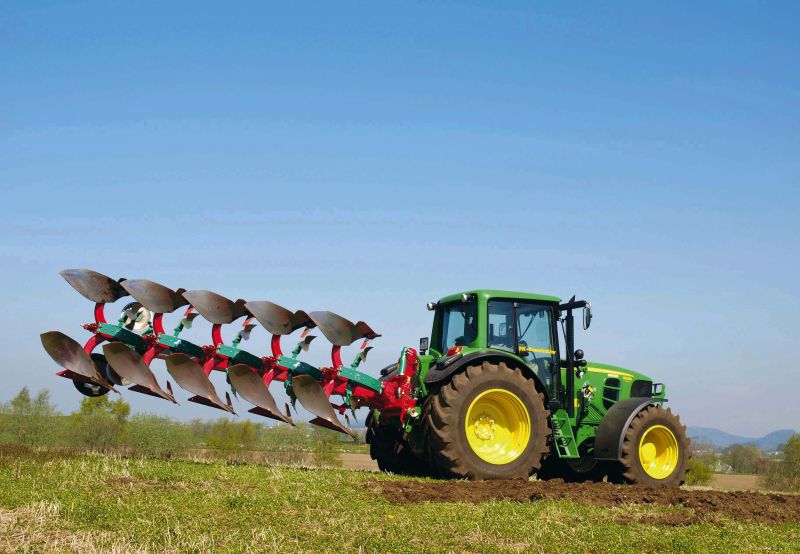 Reversible Mounted Ploughs - Kverneland ES-LS, unique steel treatment provides great life time and makes it easy in use during operation