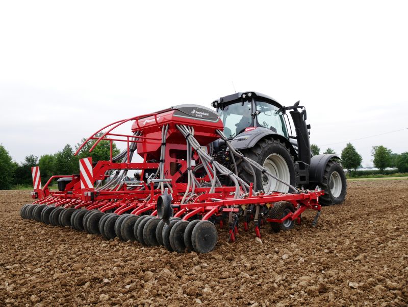 Kverneland ts-drill, cost efficient combined with high performance on the field