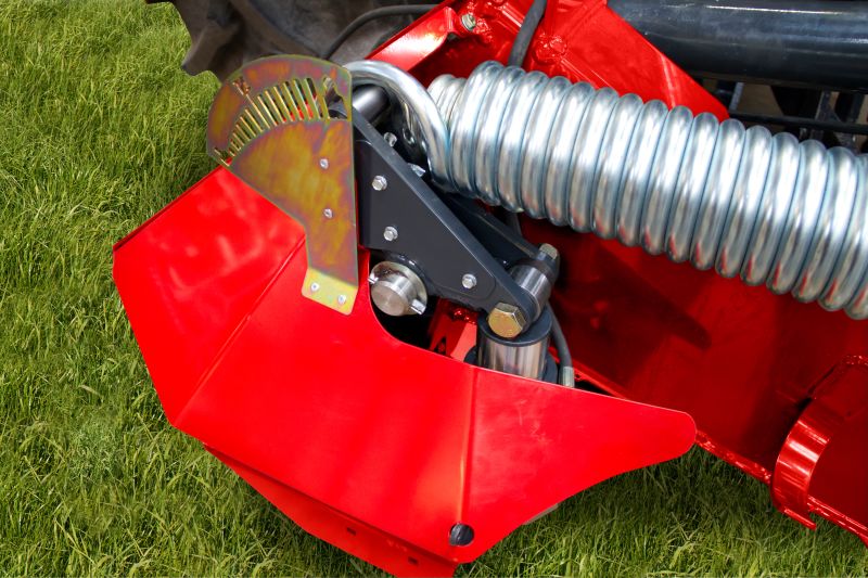 Kverneland 3200 MN/MR, hydraulic spring adjustments