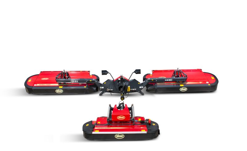 Mower Conditioners - VICON EXTRA 7100T VARIO - 7100R VARIO - EFFICIENT BUTTERFLY MOWER COMBINATION, outstanding performance with new QuattroLink suspension