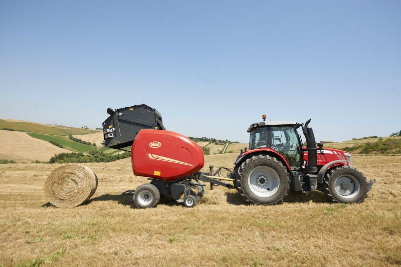 Variable Chamber round balers - VICON RV 5116 - 5118 PLUS, high output performance and reduced maintenance requirments