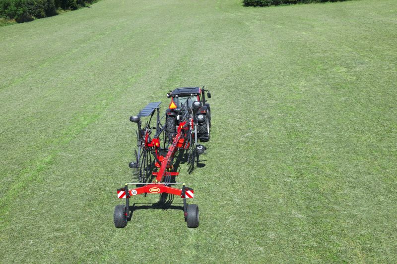 Double Rotor Rakes - VICON ANDEX 774, great maneuvreability and superb performance