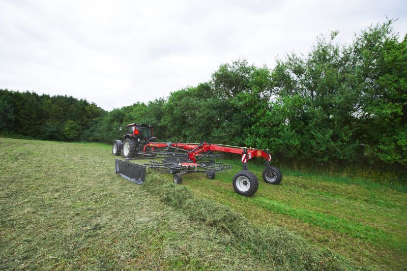 Double Rotor Rakes - VICON ANDEX 774, great maneuvreability and superb performance