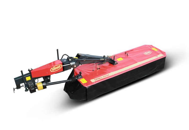 Plain Mowers - VICON EXTRA 432H - 436H - 440H - REAR MOUNTED DISC MOWERS, a disc mower with hydraulic suspension and high performance during field operation