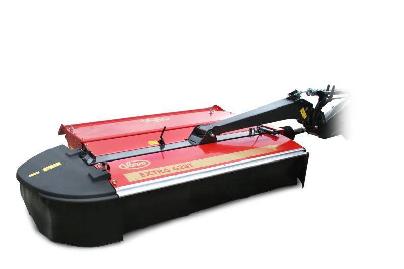 Mower Conditioners - VICON EXTRA 624T - 628T/R - 632T FARMER, tine conditiong with hydraulic spring adjustments also slim design for efficient during operation