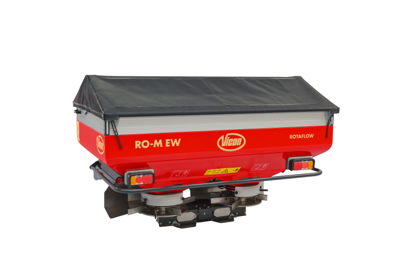 Disc Spreaders - Vicon RotaFlow Ro-M EW, low weight perfect for small growers, operates precisely on uneven terrain, comes with ISOBUS system