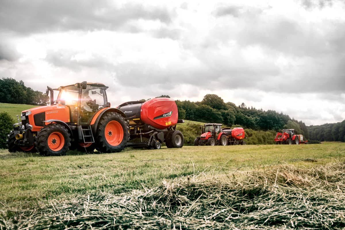 Fixed Chamber round balers - Kverneland 6250 Plus, designed for optimal flexibility and providing perfectly shaped bales