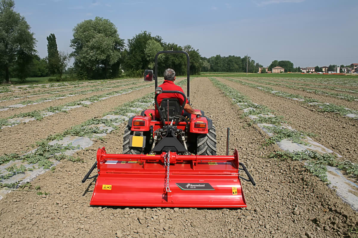 Rotary Tillers - Kverneland GS with its high performance and working depth of 23cm, provides a multi purpose
