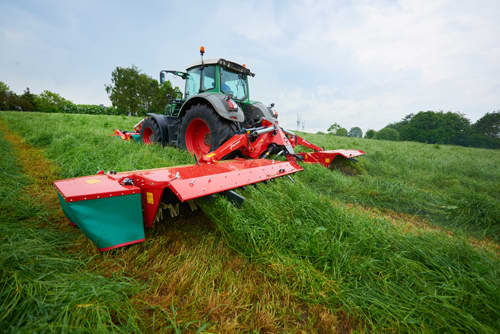 Mower Conditioners - Kverneland 5087 MN, butterfly combination resulting in fuel efficiency