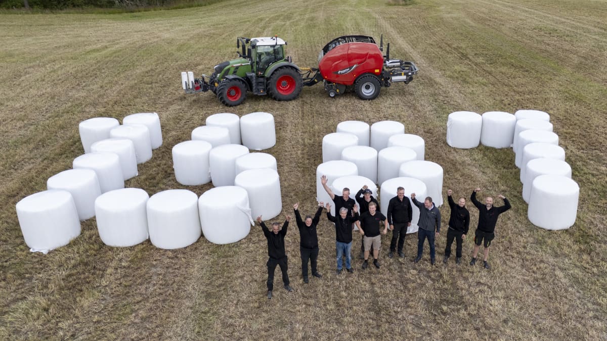 Kverneland - World Record with Kverneland FastBale Premium